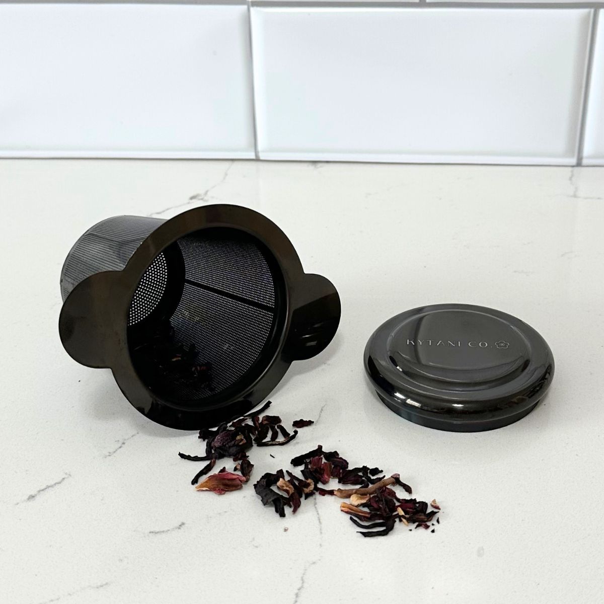 Black Loose Leaf Tea Infuser | Tea infuser for loose leaf tea