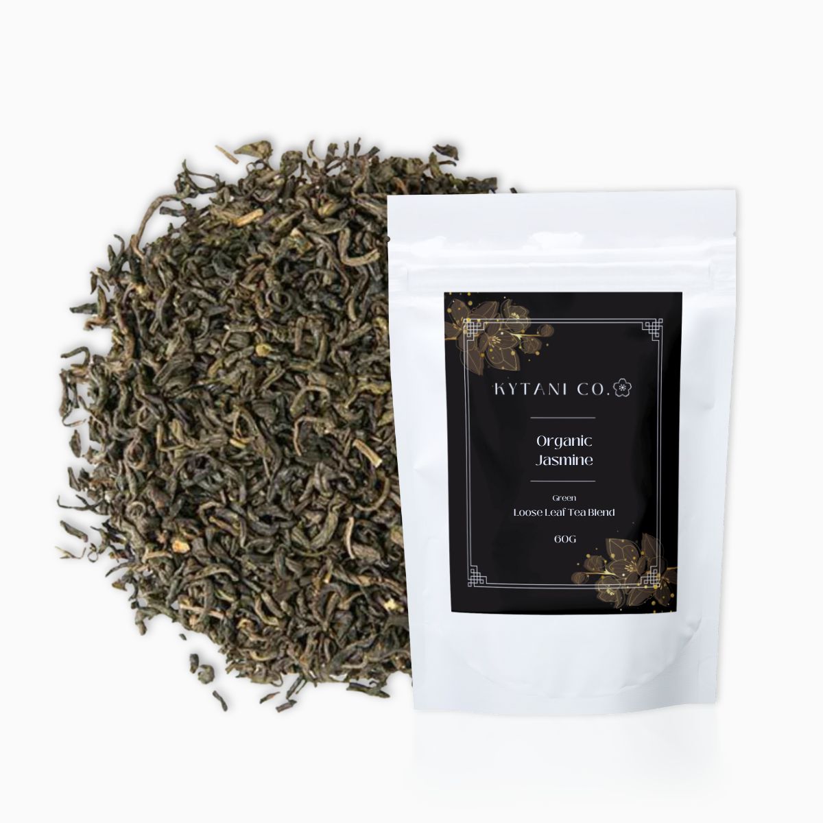 jasmine tea, organic, loose leaf, green tea
