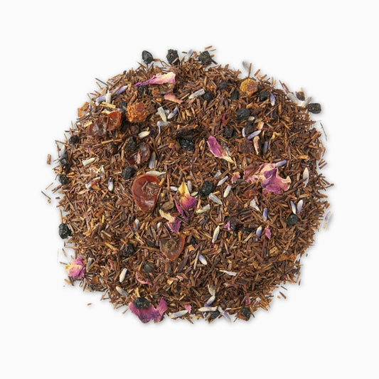 rooibos tea, roman, organic, loose leaf, herbal tea