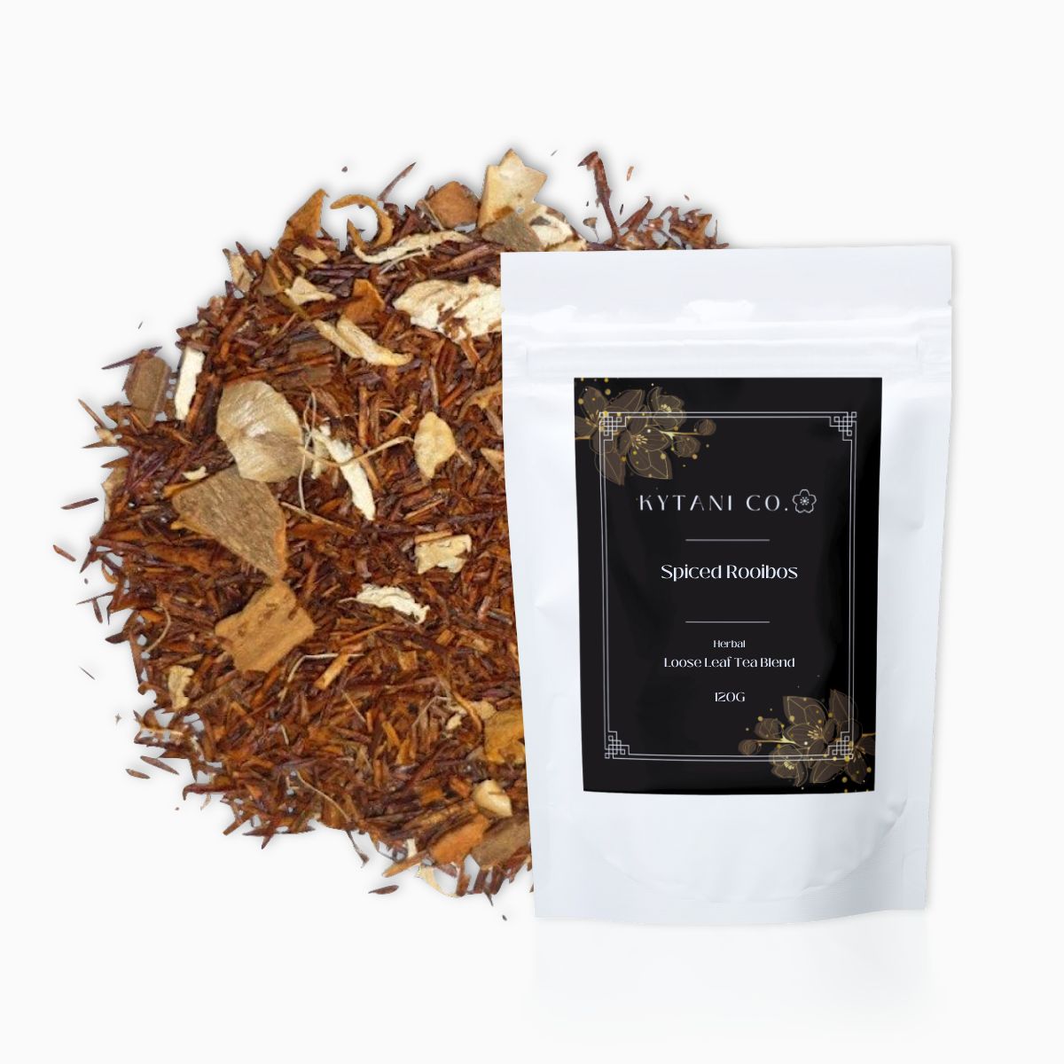 rooibos tea, spiced, loose leaf, herbal tea
