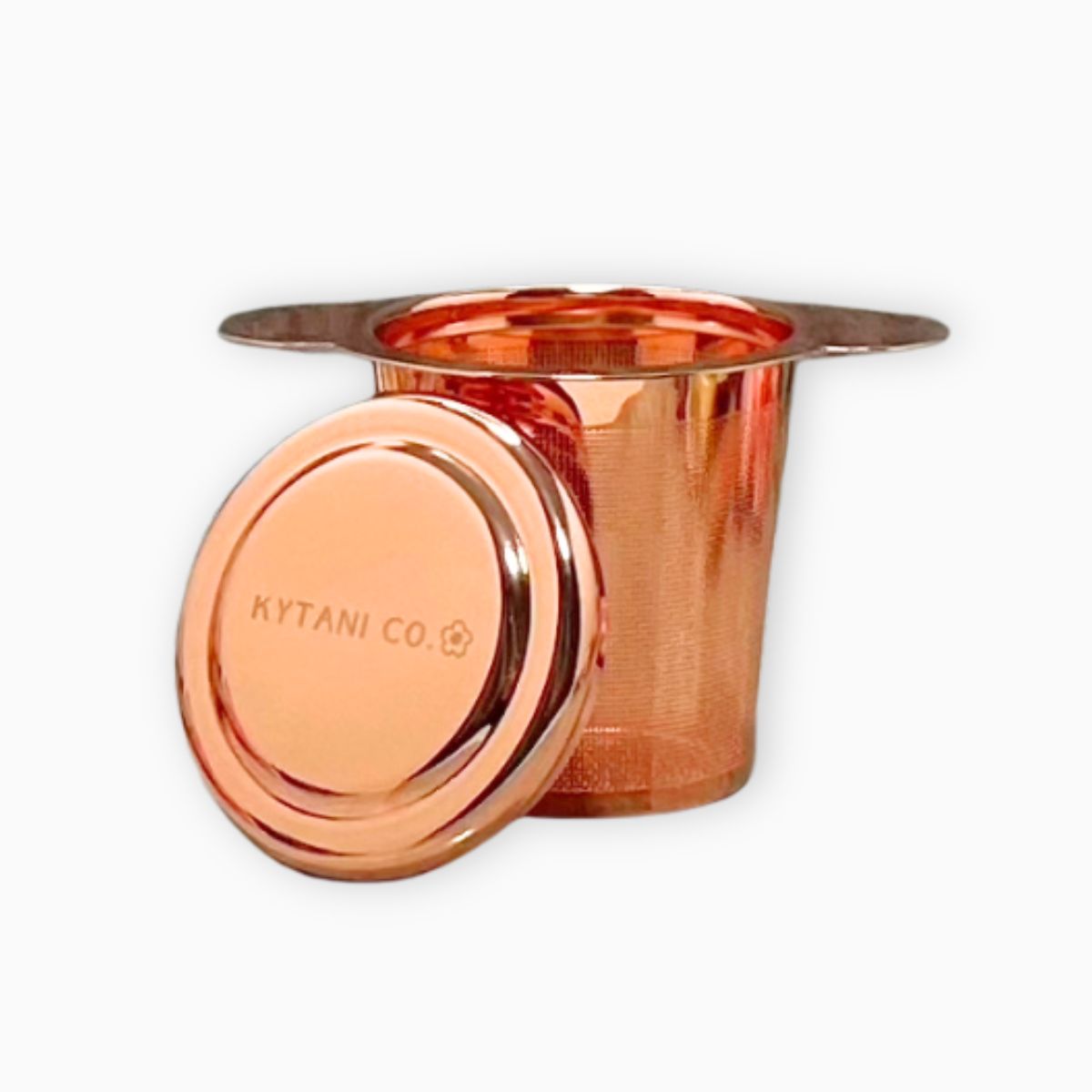 tea infuser, tea steeper, tea infuser basket, rose gold