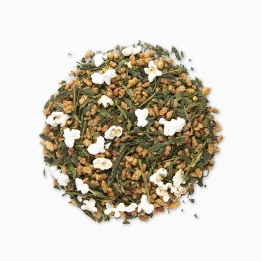 Genmaicha tea, loose leaf, green tea