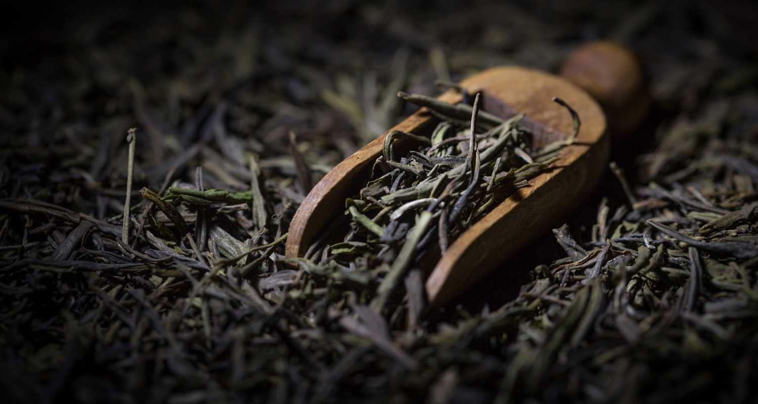 Loose Leaf Green Tea With Scoop