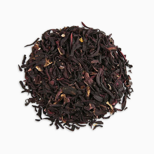 hibiscus tea, organic, loose leaf, herbal tea