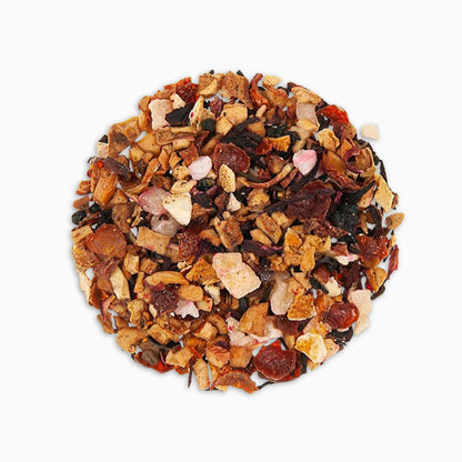 mango hibiscus tea, loose leaf, herbal tea