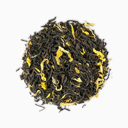 monks blend tea, loose leaf, black tea